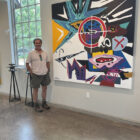 Target and Explosion | Scott Vaughn Owen Painting