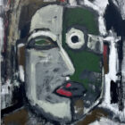 Black and Green Face Painting | Scott Vaughn Owens