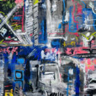 Landscape from a Birds Eye View Painting | Scott Vaughn Owens