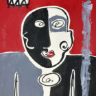 Black and White and Red | Scott Vaughn Owen Painting