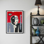 Black and White and Red | Scott Vaughn Owen Painting