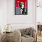 Black and White and Red | Scott Vaughn Owen Painting