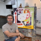 Catman | Scott Vaughn Owen Painting