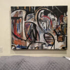 Distressed Abstract Painting | Scott Vaughn Owens