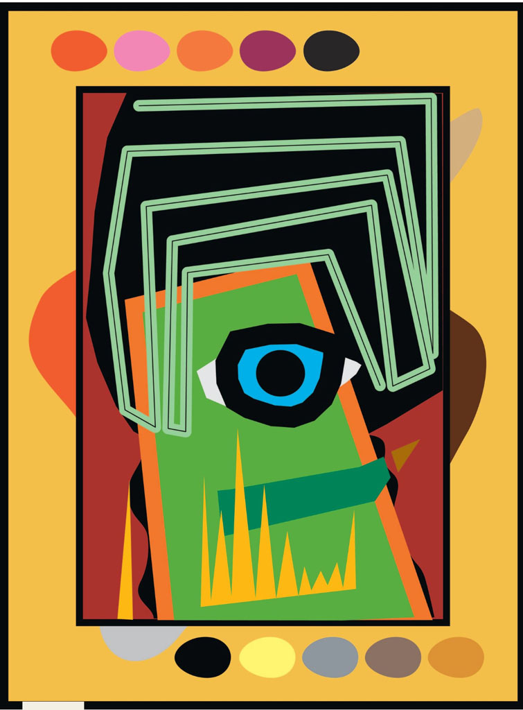 Eye is Watching painting | Scott Vaughn Owens Eye is Watching painting | Scott Vaughn Owens